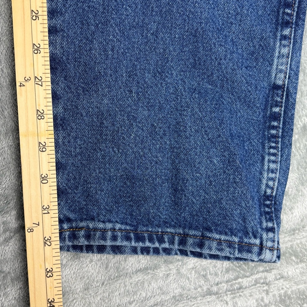 Wrangler Cowboy Cut Jeans Mens 36X32 Blue Relaxed Fit High Rise Denim NWT - Picture 8 of 15